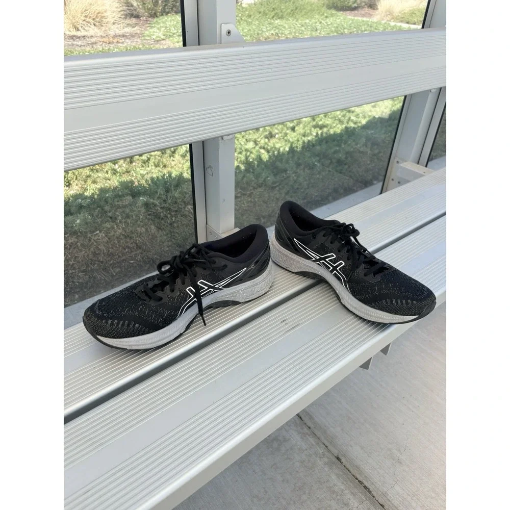 ASICS Gel Kayano Running Shoes Black Size 10